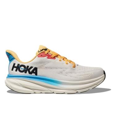 Imagem de HOKA Tênis De Natação Feminino Clifton 9 Textile Blanc Swim Day 10 Eua