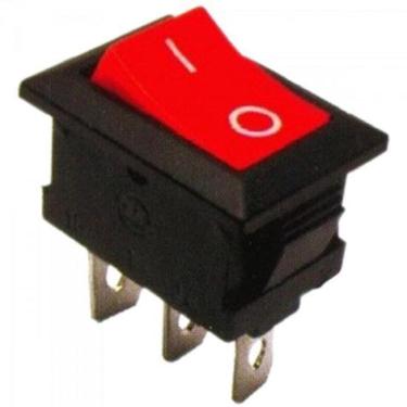 Imagem de Chave Gangorra 6A/250Vac 3 Terminais On/Off Chvs0011