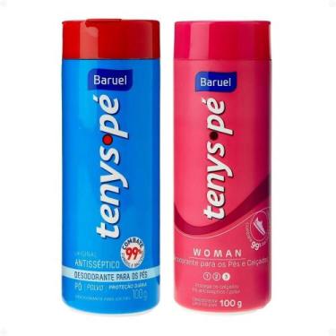 Imagem de Kit Baruel Tenys Pé: 1 Original e 1 Woman 100g