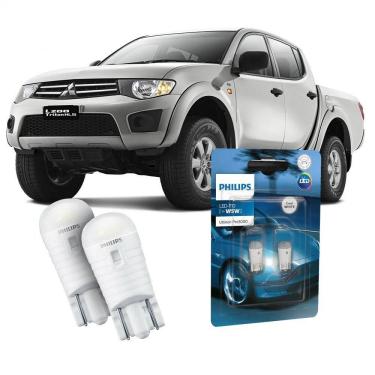 Imagem de Par Lâmpada Led Farolete L200 Triton Philips Ultinon