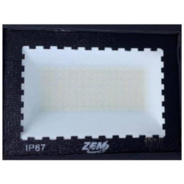 Imagem de Refletor Holofote Led 100W Luz Branca 6500K Ip65 Zem Bivolt