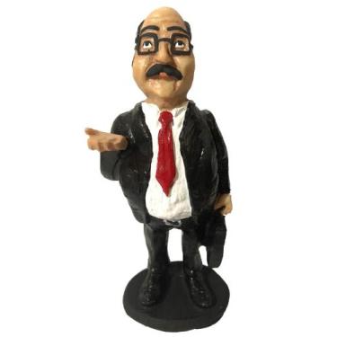 Imagem de Seu Barriga Estatueta Em Resina Turma Do Chaves 20cm - Gama