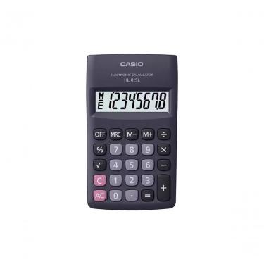 Imagem de Calculadora De Bolso 8 Dígitos Preta - Hl-815l-bk