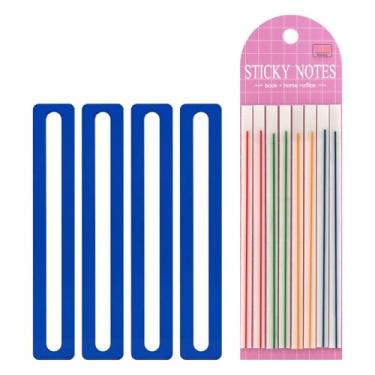 Imagem de 4pcs Mahjong Line Finder with 160 Stickers Index Stickers, Line Reader, Mah Jong Card Guide, Mahjongs Rules Helper Mahjong Accessories Gifts for Beginner Players