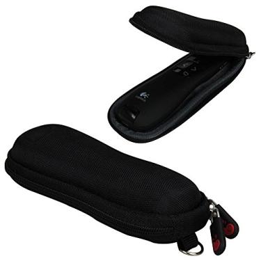 Imagem de Capa protetora Hermitshell para Logitech apresentador profissional sem fio para viagem rígida de EVA Bolsa de transporte Tamanhos compactos, R800