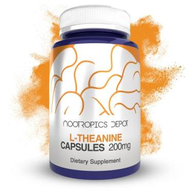 Imagem de Suplemento Nootropics Depot L-Theanine Capsules 200 mg (90)