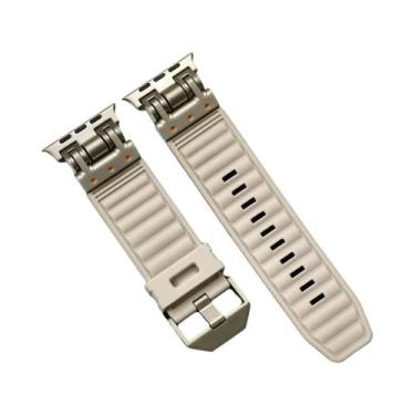 Imagem de Pulseira De Silicone Macia Para Apple Watch Ultra 2 49mm 45mm 44mm 42m
