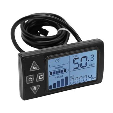 Imagem de ZJchao Bicicleta Elétrica LCD Display S861 Sturdy ABS Painel Scooter Elétrico Com Conector SM para Ciclismo Bicicleta Elétrica Modificação Scooter