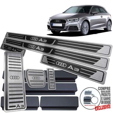 Imagem de Descanso Pedaleira Aut Soleira Audi A3 2017 A 2021 Preto