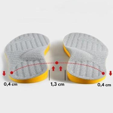 Imagem de Palmilha Ortopédica Correção De Pisada Pronada | Ortobela® (40-41)