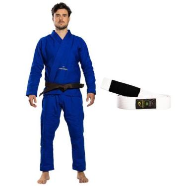 Imagem de Kimono Jiu Jitsu Adulto Training Ripstop First Navy + Faixa - Pretoria