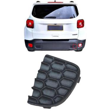 Imagem de Capa Tampa Gancho Reboque Traseiro Parachoque Renegade 2015 2016 2017 