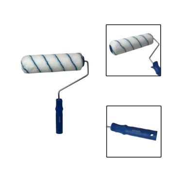 Imagem de Rolo Lã Suporte Garfo Pintura Pintar 23Cm