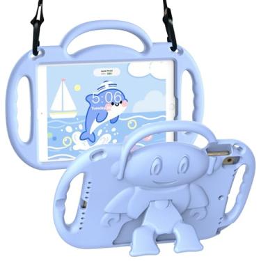 Imagem de VICVOL Capa para iPad (azul claro, iPad 9ª/8ª/7ª geração, Air 3 e Pro 10.5)