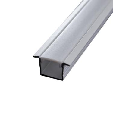 Imagem de Perfil para Fita LED Foxlux - Sobrepor - Branco - 17 X 7 X 3000mm
