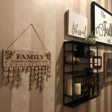 Imagem de Quadro de calendário de lembretes de aniversário em família Joy-Leo JL