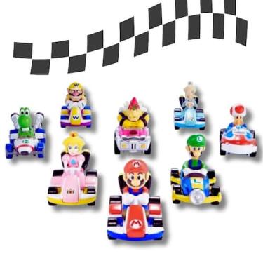 Imagem de Hot wheels mario kart mini carrinhos sortidos gbg25