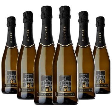 Imagem de Kit 6 Espumante Branco Italiano Borghesia Brut