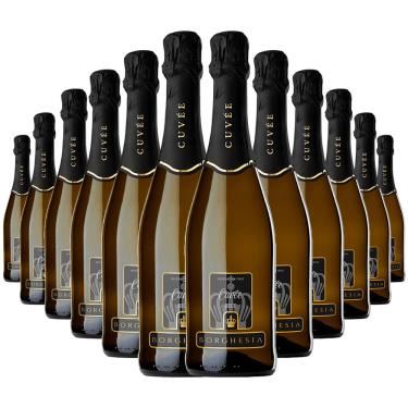 Imagem de Kit 12 Garrafas Espumante Italiano Borghesia Brut