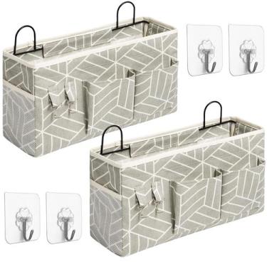 Imagem de Bolsa de armazenamento suspensa HZZTY BRNY Large Wall, 2 peças com gan