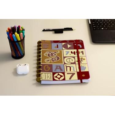 Imagem de Confetti Caderno Smart Universitário 80 Fls Mosaico Diversas