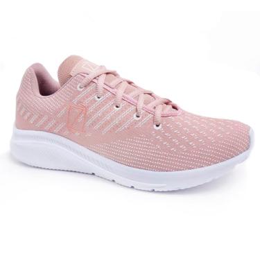 Imagem de 1055LLZ-Tênis Feminino Casual Esportivo Máximo Conforto, Versatilidade e Estilo para o Dia a Dia e Treino (Rosa, BR, Adulto, Numérico, 35)