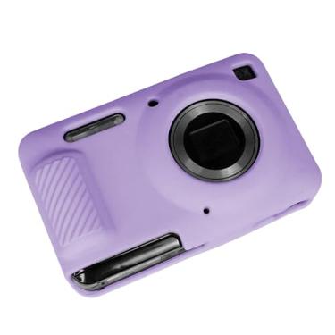 Imagem de Easy Hood Capa Para Câmera Kodak Pixpro Fz55, De Silicone Macio, Anti-Riscos, Ajuste Fino, Protetora Viagem, Roxa
