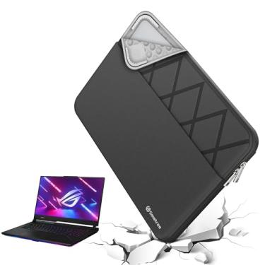 Imagem de Smatree Capa para laptop para jogos ASUS ROG Zephyrus G14 2023 GA402/2022 de 14 polegadas, capa com bolso para acessórios, zíper YKK, design patenteado à prova de choque (E457)