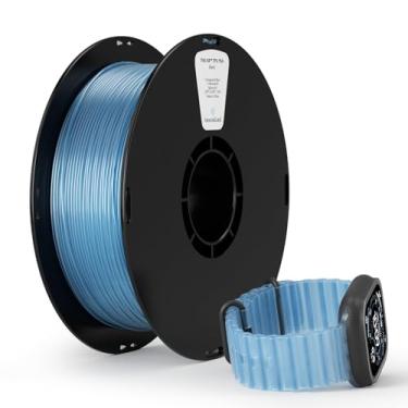 Imagem de kexcelled Filamento TPU 1,75 mm, filamento de impressora 3D flexível macio TPU 95A transparente, carretel de 1 kg, excelente elasticidade, serve na maioria das impressoras 3D FDM