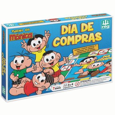 Imagem de Jogo Dia De Compras - Turma Da Mônica - Nig Brinquedos