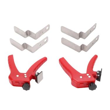 Imagem de YWBL-WH Braçadeira de Fixação de Gaveta Ajustável, Ferramenta de Instalação de Gabinete de Aço Inoxidável Resistente Com Almofadas de Borracha, Braçadeiras Frontais de Gaveta