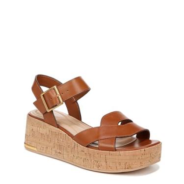 Imagem de Franco Sarto Sandália feminina Tilly Platform Wedge, Conhaque, 35 BR