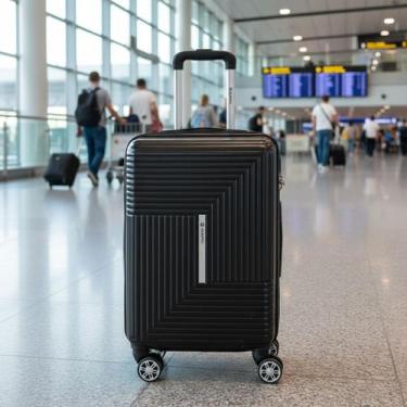 Imagem de Mala De Bordo 10 Kg Ziper Antifurto Abs 4 Rodas Padrão Anac - YQ Apice