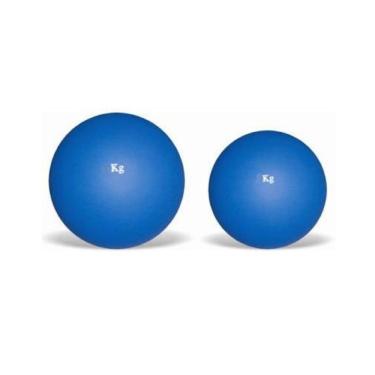Imagem de Peso de PVC 3kg Pista e Campo Bola Para Arremesso - Diâmetro 120mm - Ref SKU ISP-030GNBW-Unissex