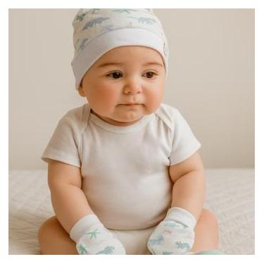 Imagem de Kit touca e luva Maternidade - BABY HOLDER, menina