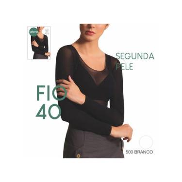 Imagem de Segunda Pele Selene 9100.001 Fio 40 Decotada T. Único, UNI, 500, Branc