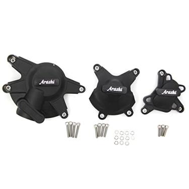 Imagem de Arashi Capa protetora de fibra de carbono + nylon para Yamaha YZF R1 2009-2014, peças de acessórios de motocicleta