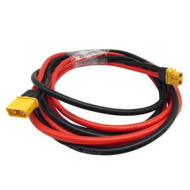Imagem de daier Cabo de extensão XT60 de 1,5 m, fio de cobre estanhado 10AWG XT60 conectores macho para fêmea para drone RC, modelos e aplicações solares
