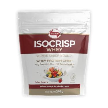 Imagem de Whey Protein Isocrisp Vitafor 240g Neutro