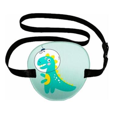 Imagem de 1 Oclusor Tampão Estrabismo Ambliopia Tapa Olho Pirata Óculos (VERDE CLARO)