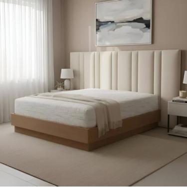 Imagem de Cabeceira Estofada Personalizada Adesiva 280 Cm X 70 Cm - Sami Comfort