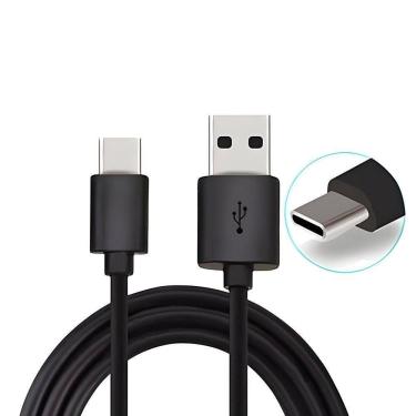 Imagem de Cabo Usb Para Tipo-C, Carregamento Rápido 25W Cabo 1M Preto