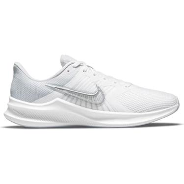 Imagem de Nike Women's Stroke Running Shoe, White MTLC Silver Pure Platinum Wolf Grey, 9