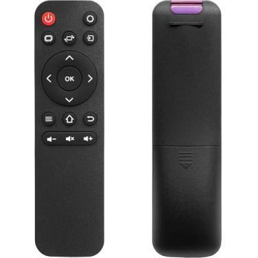 Imagem de AOERUOW Controle remoto de substituição compatível com mini projetor de filme portátil HAPPRUN H1