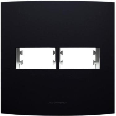 Imagem de Placa 4X4 com Suporte Para 2 Módulos Inova Pro Class Alumbra