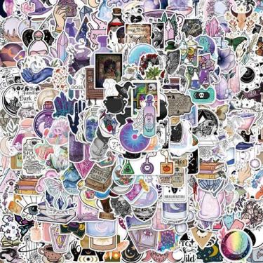 Imagem de Pacote de adesivos Witchcraft, 300 unidades, Gothic Potion Bottle Magi