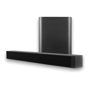 Imagem de Soundbar com Subwoofer, Sistema de Som 2.1 Canais, 130W RMS, Preto, Bivolt, com Controle Remoto, Cabo Óptico e Mini Jack, 65cm x 7cm x 9cm