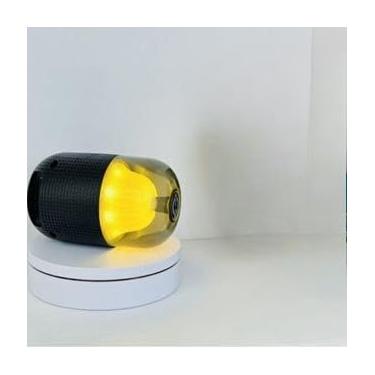 Imagem de Mini Caixa de Som LED RGB - Caixa Som Bluetooth 5.0 com Rádio FM Portátil e Iluminação Colorida(SOM-0311)