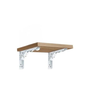 Imagem de Mesa de Parede Para Quarto Sala Cozinha Dobrável com Mão Francesa Reforçada 50x40(Hanover)