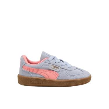 Imagem de PUMA Tênis infantil unissex Palermo com fecho alternativo (infantil), Clima fresco/fruta rosa, 10 Toddler